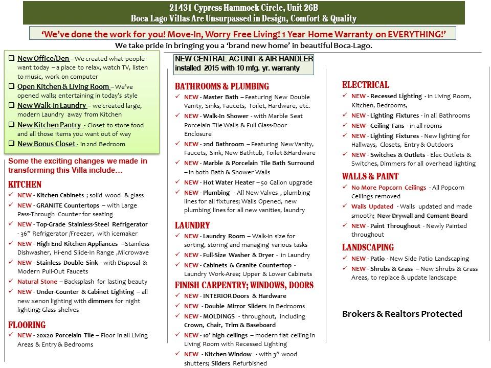 CYPRESSES OF BOCA LAGO - Residential