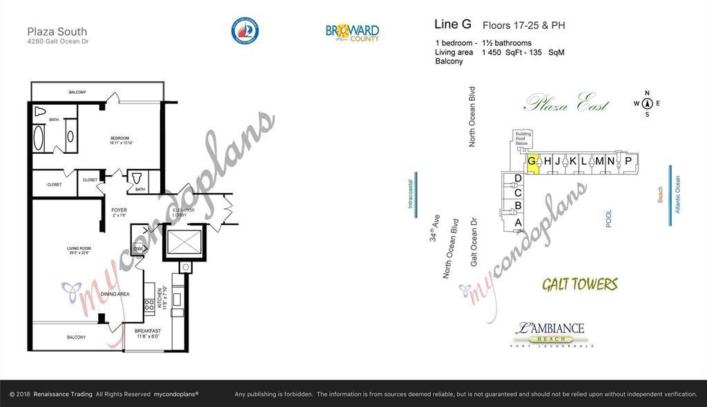 4280 Galt Ocean Dr 17G