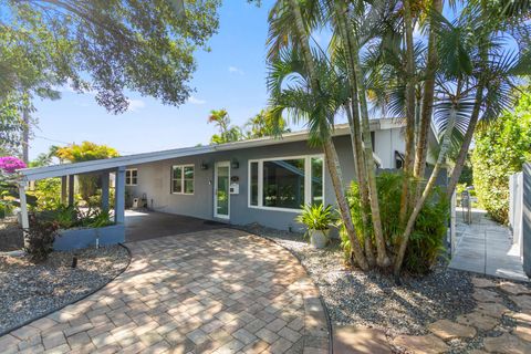 A home in Wilton Manors