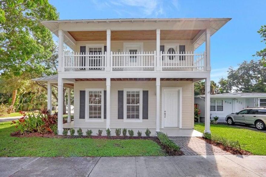 Key West Style CBS Home with Income-Producing Apartment in Walkable Riverside Park
 
Welcome to a rare Key West style retreat offering unmatched flexibility, modern updates, and an income-producing bonus—all in one of Stuart's most walkable neighborhoods. This solid concrete block 3 bedroom 2 and a half bath home with a detached garage and apartment is built for peace of mind, featuring full impact windows and metal roofs on both structures.

Set in the charming Riverside Park community, right next to prestigious North River Shores and just minutes from Downtown Stuart, the home provides the perfect blend of quiet residential living and vibrant city convenience. With no HOA, you have the freedom to personalize, enhance, or expand the property to match your vision.

Inside, the main home impresses with a bright and airy atmosphere, 10' ceilings on the lower level, and brand-new solid wood flooring throughout. The gourmet kitchen serves as the home's centerpiece, complete with an oversized island ideal for gatherings and everyday living. Fresh interior paint, updated finishes, and inviting natural light create a move-in-ready experience. Upstairs, the generous primary suite offers a private balconya peaceful spot for morning coffee or evening sunsets.

 A major advantage is the detached 2-car garage with a fully equipped efficiency apartment above, currently tenant-occupied. With its own kitchen, full bath, and washer/dryer, it's a perfect setup for steady income, visiting guests, or a private studio/office.

 

This desirable location is truly walkable, placing you steps away from local cafés, restaurants, specialty shops, and a waterfront park across the street with direct access to kayaking, paddleboarding, and a small dog park along the St. Lucie River.

Exciting neighborhood improvements are underway including new sidewalks, on-street parking, improved crosswalks, upgraded street lighting, fresh landscaping, and resurfaced streetsadding long-term value, improved curb appeal, and exceptional walkability to the area.

Unique Offering:

The current owners may consider selling the adjacent home as well, giving buyers the opportunity to acquire two neighboring properties. Together, the combined parcels offer options rarely found in Stuartspace for an expanded yard, pool, additional outdoor living areas, or a multigenerational compound with multiple revenue-producing units.

Experience the best of Riverside Park living with income potential, modern upgrades, and room to growall in one of Stuart's most desirable and up-and-coming neighborhoods.