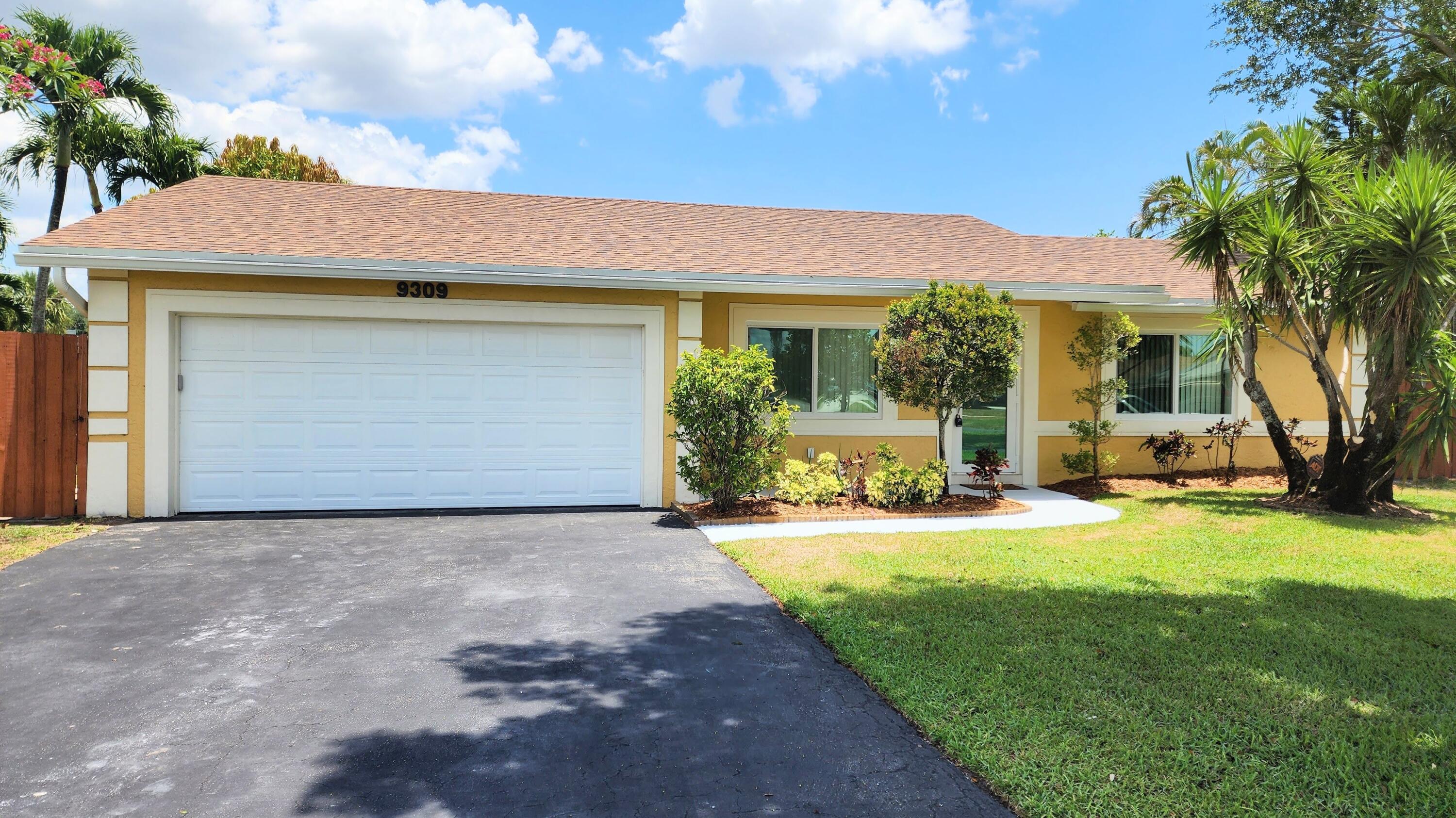 Enjoy the best of Florida living in this charming residence in a very desirable community. (apply through this link https://apply.link/dKd3Bkk) Featuring 2 bedrooms in the main house and a small 7x12 bedroom/office adjacent to the garage, complete with a private entrance, closet, and air conditioning, Remodeled kitchen, with stainless steel appliances, enjoy the peace of mind provided by impact windows and doors and a new roof. The interior boasts tiles throughout for effortless maintenance, while the expansive fenced backyard, adorned with lush landscaping and a mango tree, invites outdoor relaxation and entertainment. Lawn maintenance included in the rent, the landlord requires tenants insurance,