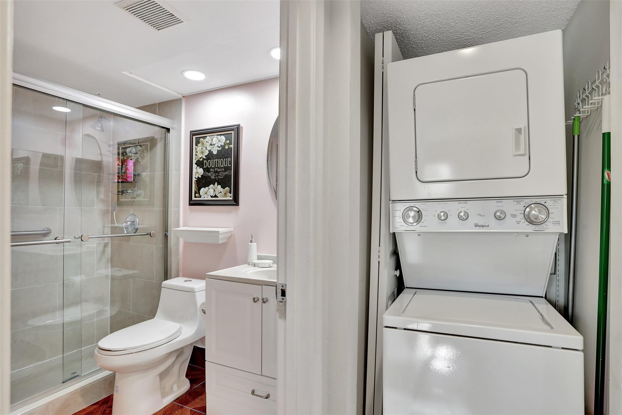 DRASTIC REDUCTION. DON'T MISS OUT ON THIS OPPORTUNITY! FURNISHED CONDO IS 2 BEDRMS WITH 2 FULL REMODLED BATHRMS. CONDO IS A LARGE IRIS MODEL WITH INSIDE WASHER & DRYER, IMPACT GLASS BALCONY SO YOU CAN SEE THE BEAUTIFUL GARDEN VIEWS & THE POOL. ALL THE WINDOWS & FRONT DOOR ARE IMPACT GLASS, KEEPING OUTSIDE NOISE AWAY & FPL BILLS LOW. NEW AC TO KEEP YOUR COOL. WYNMOOR IS A GOLF COMMUNITY WITH NO GOLF FEES. SO MANY AMENITIES- FREE CABLE TV, FREE BUS SERVICE, $2 FIRST RUN MOVIES, RESTAURANT ON SITE, PICKLEBALL, TENNIS, THEATER, DANCES, BAR-B-Q WITH A DJ FOR YOUR DANCING PLEASURE, BILLARDS, EXERCISE FACILITY, ARTS & CRAFTS & SO MUCH MORE. 6 MILES TO RENOVATED POMPANO BEACH-RESTAURANTS & NEW SHOPS & MUNICIPAL PARKING!!! WE LIVE WHERE PEOPLE VACATION. ACT FAST & MAKE IT YOURS TODAY! ADULT+55
