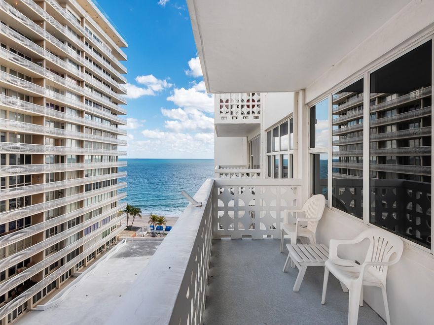 NEW PRICE...FANTASTIC OPPORTUNITY TO OWN THIS SHARP 1 BEDROOM, 1 BATH UNIT IN OCEAN SUMMIT! NEW LUXURY VINYL WOOD LOOK FLOORING INSTALLED AND FRESHLY PAINTED THROUGHOUT...DRAMATIC 9TH FLOOR VIEWS OF THE OCEAN FROM YOUR PRIVATE BALCONY, AND SUNSET VIEWS TO THE WEST...HURRICANE IMPACT WINDOWS AND DOORS...KITCHEN BOASTS NEW RANGE, STAINLESS STEEL SINK, TILE COUNTERTOPS, AND PLENTY OF CABINETS...THE UNIT COMES WITH A DEEDED (1) CAR GARAGE PARKING SPACE! (PARKING SPACE IS WORTH OVER $30K) PARKING SPACES ARE RARE AND VERY SOUGHT AFTER IN THIS BUILDING...OCEAN SUMMIT IS AMENITY RICH WITH AN AMAZING HEATED POOL SURROUNDED BY MANICURED GROUNDS, SEPARATE CLUBHOUSE, BBQ GRILLS, DIRECT BEACH ACCESS WITH LOUNGE CHAIRS, FITNESS CENTER, 24 HOUR SECURITY, CONFERENCE ROOM...AND ON SITE MANAGEMENT...