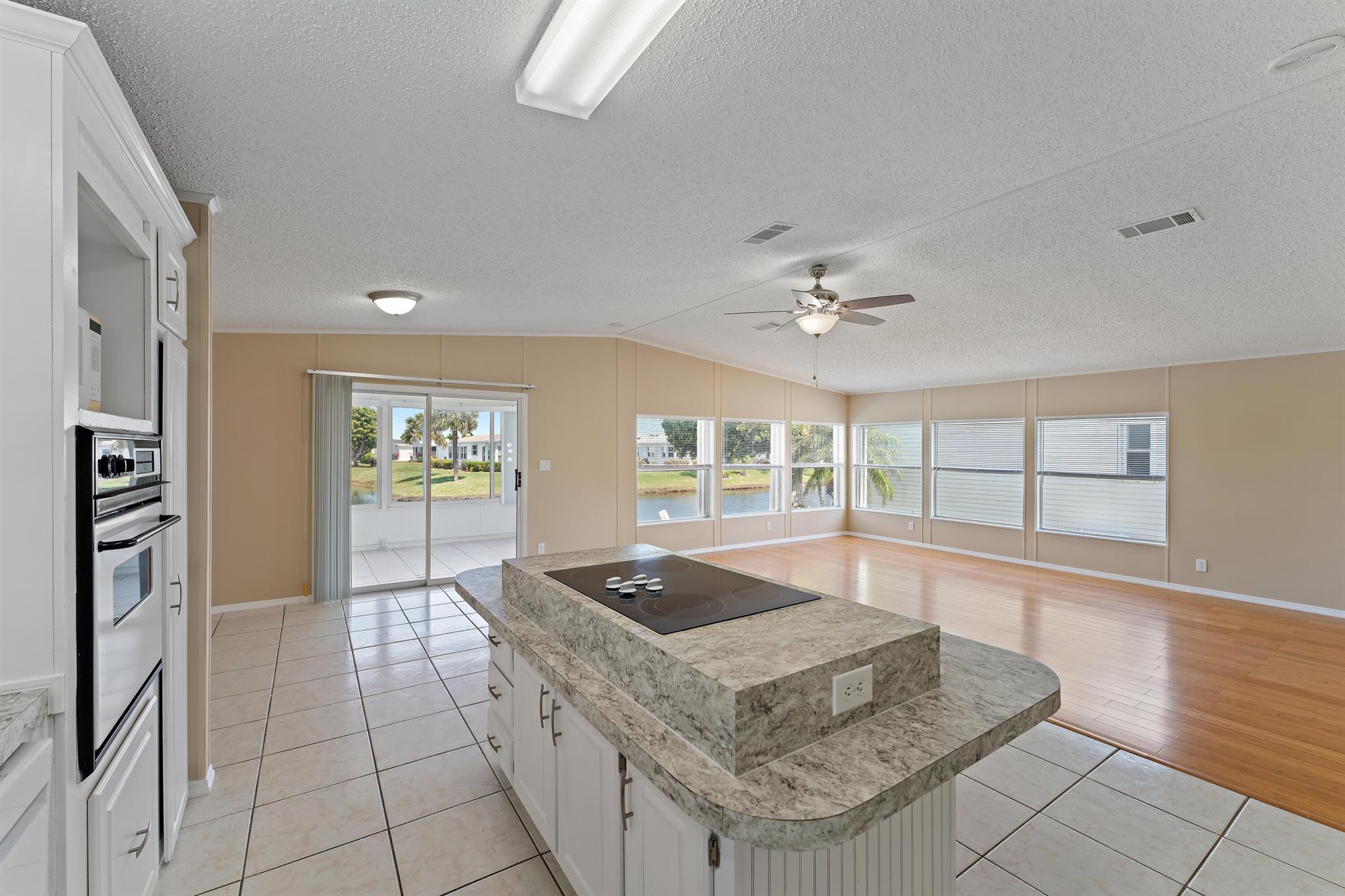 Tucked away gem in the heart of Savanna Club! This home offers a split plan 2 bedroom, 2 bathroom floorplan. Amazing water views as well! AC 2021. Savanna Club's resort-like lifestyle offers a public 18 hole golf course, cafe, 3 pools, 2 clubhouses & a rec center. This home is on leased land.