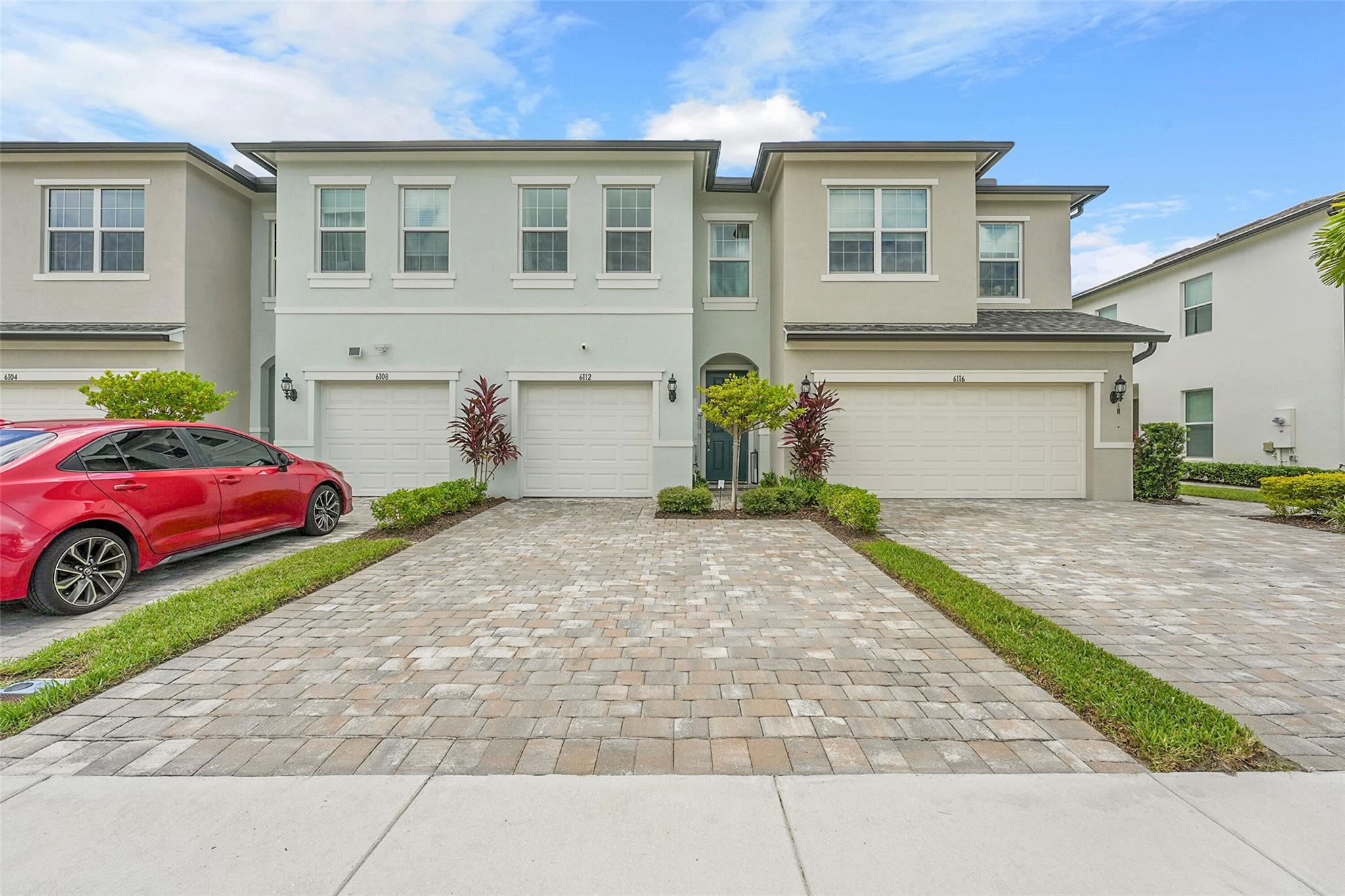 Turnkey ready, the same as brand new construction. Built in 2023 and barely lived in. This stunning 3/2.5 townhouse has the Best lot in the community with the long lakeview view. Gorgeous accents throughout with a modern flare and ample storage. Open floor plan and split bedrooms upstairs. This is the ideal home for any family! Easy to show!