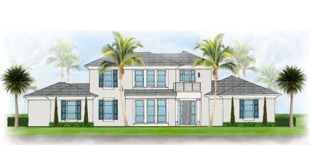 Photo of 2920 Bluewater Cove, Gulf Stream, FL 33483 (MLS # R11096106)