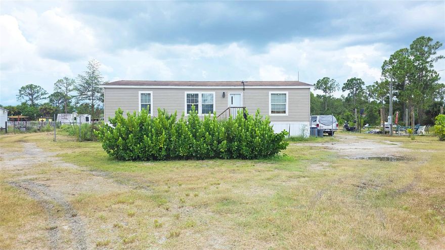 AMAZING OPPORTUNITY TO BUY THIS MANUFACTURE-HOME IN MONTURA RANCH. This home is situated in a private lot (1.25 Acres), with the BEST of living in a rural setting. This double wide manufactured home has spacious living area with 3 bedrooms and 2 bathrooms. Montura Ranch Estates is a rural community of South Central Florida in Hendry County residing between the cities of Clewiston and LaBelle. Centrally located within 1-1.5 hours from Miami, Naples, Fort Myers, Cape Coral, Fort Lauderdale, West Palm Beach, Port Charlotte and Okeechobee.