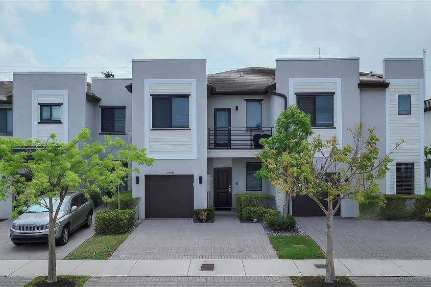 This townhouse offers unobstructed views of a scenic natural lake, making it one of a kind. partially furnished with 55"and 65" TVs installed in each bedrooms besides one more in the family room; new furniture from well-renowned companies such as Crate and Barrel and Pottery Barn adds a distinctive touch to this unit. Furniture is available, but not mandatory.