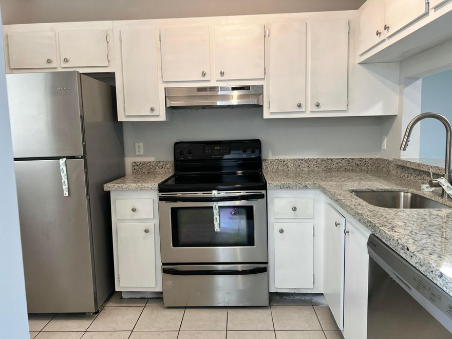 FOR RENT 2 Bed 2 Bath Bright upper level condo. Open living/dining area. Tile throughout kitchen and main living space. Laminate floors in both bedrooms.  Granite countertop. In Unit Washer and Dyer. Additional Storage on the private balcony. Lucerne Lakes Golf Condo - Quiet community, minutes drive from Florida Turnpike, and short drive to Palm Beach International Airport, downtown West Palm Beach, Wellington Regional Hospital, Wholefoods, Trader Joe's, Publix, Mall at Wellington Green, downtown Lake Worth and the beach. ALL AGES- Clubhouse amenities include swimming pool, jacuzzi, recreational area and more. RENT COVERS BASIC CABLE and WATER utilities. No pets allowed per Association. Available now !