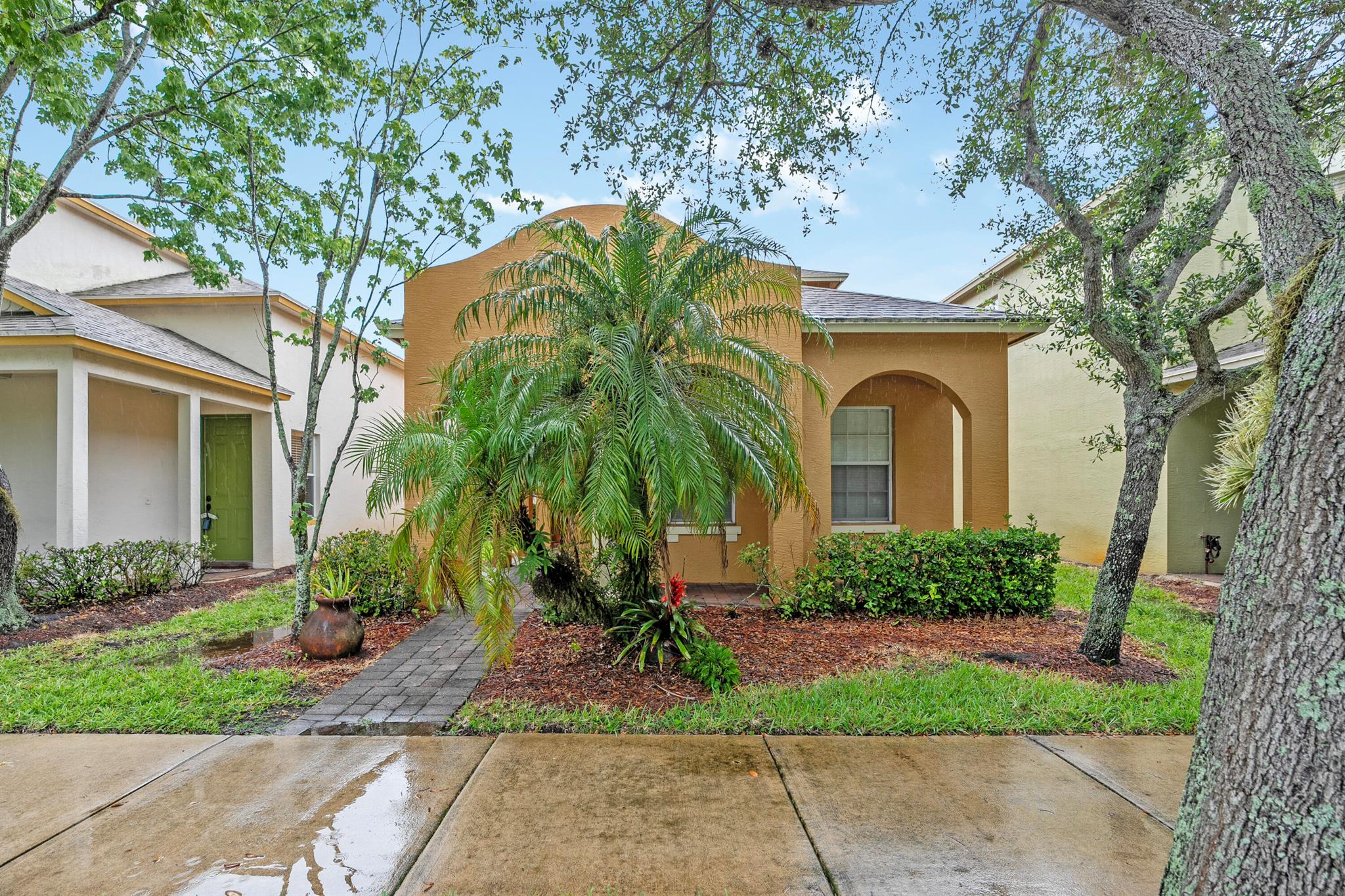ONLY FIRST MONTH AND SECURITY! Discover this Large 4-bedroom, 2.5-bath, two-story home in Eastlake Village. The open kitchen, complete with an island and all appliances (dishwasher, fridge, stove), plus included washer/dryer, makes daily living a breeze.Relax in the huge master suite featuring a jacuzzi, dual sinks, and separate shower. Expansive living and family rooms offer ample space for everyone.Rent includes cable, pool access, and lawn care. Enjoy community amenities like a pool, sidewalks, lake views and tranquil settings. Conveniently located near hospitals, US-1, shopping, and dining.This beautiful rental home is ready for your growing family! ONLY FIRST MONTH AND SECURITY!