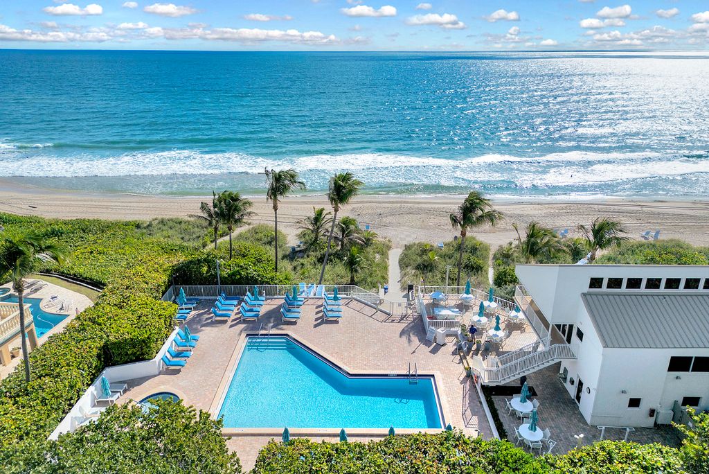 Photo of 4746 S Ocean Boulevard #6, Highland Beach, FL 33487 (MLS # R11133140)