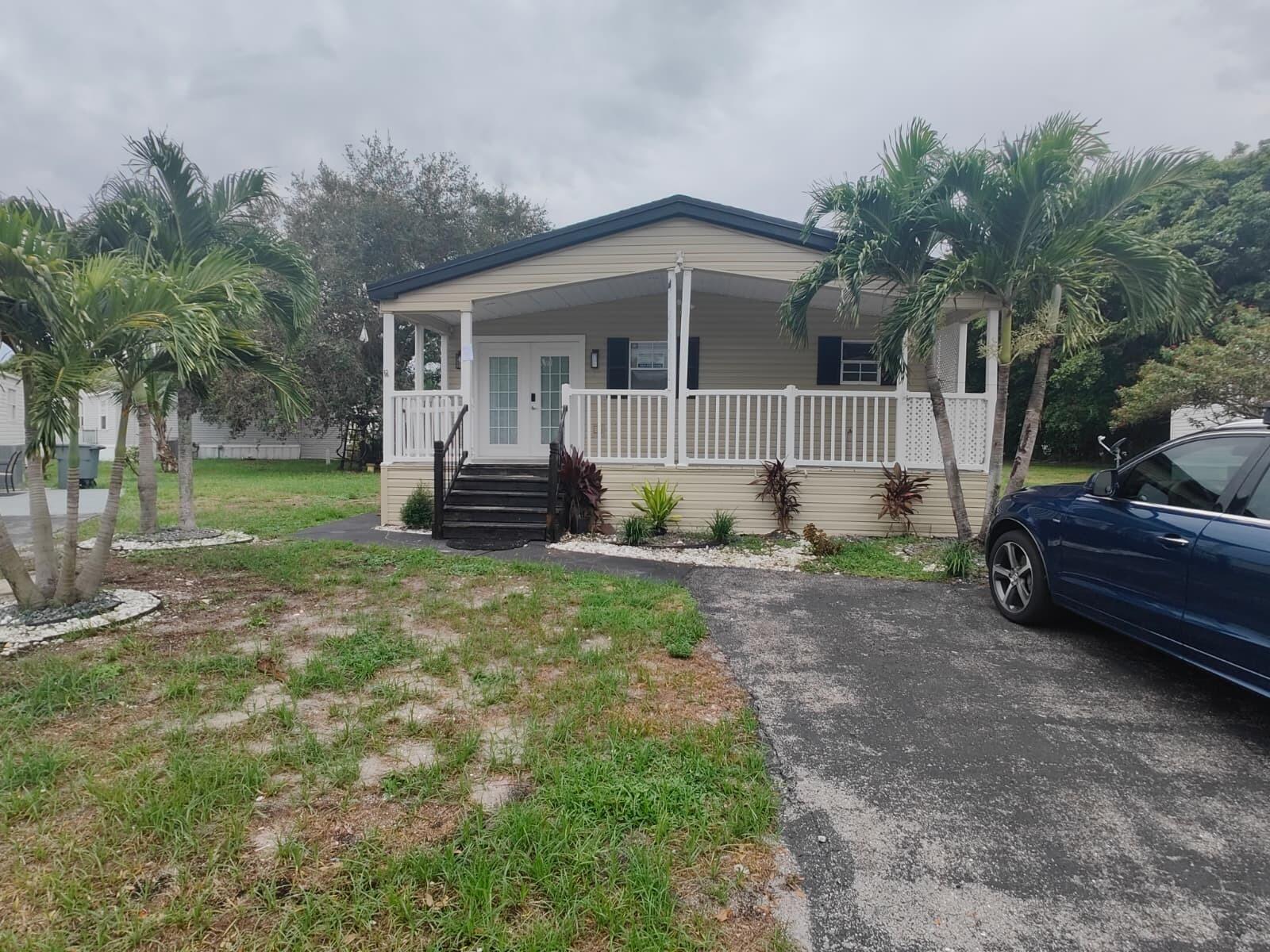 Beautifully updated & spacious 3 Bed/2 Bath home - 1,680 Sq Ft All appliances included, central air/heat, and a bright open-concept layout that's perfect for families and entertaining.✨ Features You'll Love:New shingle roof (2024) & new A/C unit (2023) Separate laundry room, with washer & dryer hookup.Quiet setting friendly neighbors📍 Great Location:Centrally located just minutes from I-95, close to parks, shopping, doctors, beach and community amenities🏡 Community & Lot Rent:The $870 lot rent includes trash, recycling, & amenities