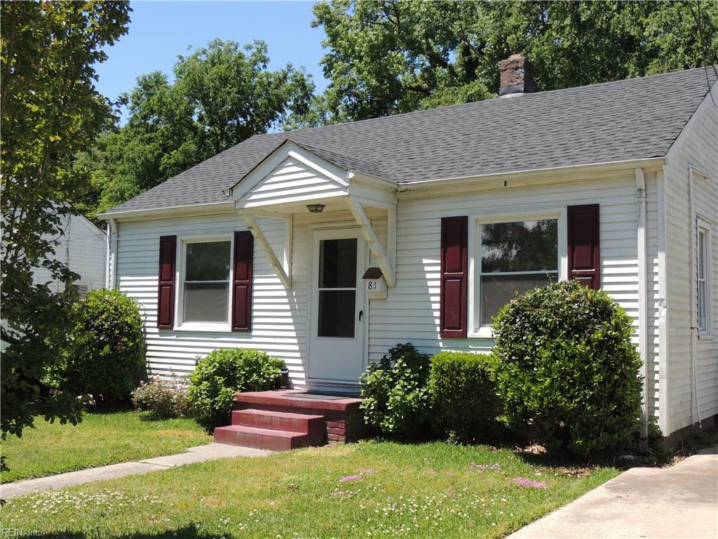 81 Bolling Road, Portsmouth, VA 23701 MLS 10377374 Listing