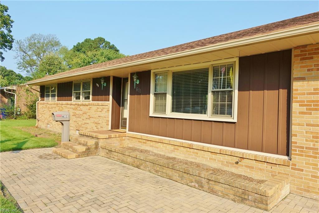 611 Dellwood Drive, Newport News, VA 23602 MLS 10401019 Listing