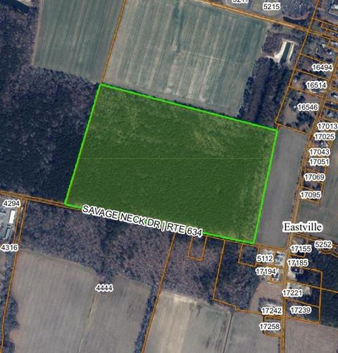 Vacant Land For Sale - 000 Savage Neck Rd #5<br/> Eastville, VA 23347