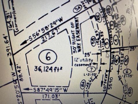 Vacant Land For Sale - LOT 6 Hall Road #6<br/> Accomack County, Greenbackville, VA 23356
