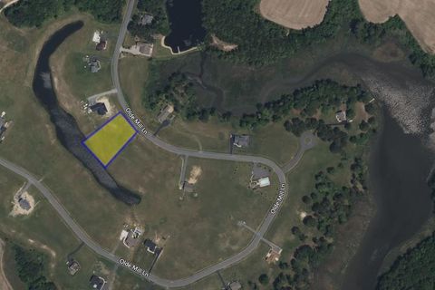 Vacant Land For Sale - LOT 61 Olde Mill Lane #61<br/> Accomack County, New Church, VA 23415