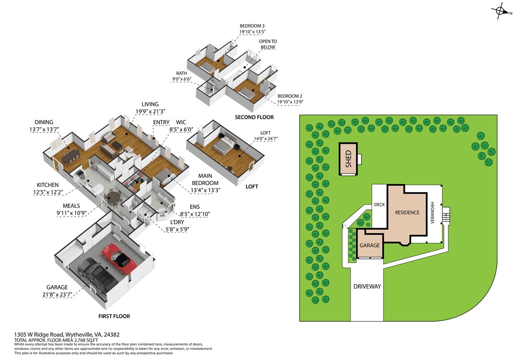 Wytheville, Virginia 24382, United States, 4 Bedrooms Bedrooms, ,3 BathroomsBathrooms,Residential,Active,142691