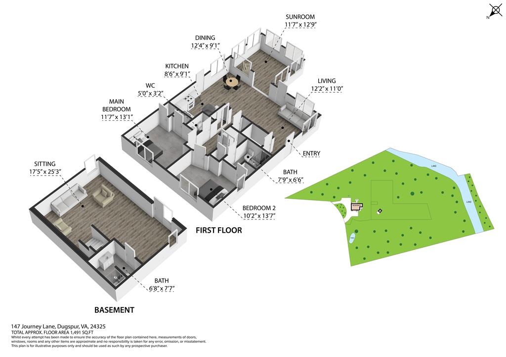 Dugspur, Virginia 24325, United States, 2 Bedrooms Bedrooms, ,3 BathroomsBathrooms,Residential,Active,212803