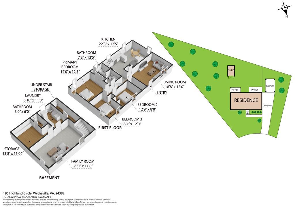 Photo of 195 Highland Circle, Wytheville, VA 24382 (MLS # 104721)