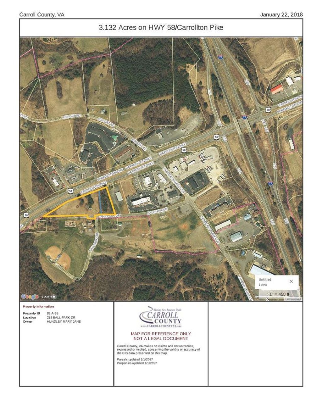 Photo of 218 Ball Park Drive, Hillsville, VA 24343 (MLS # 103380)