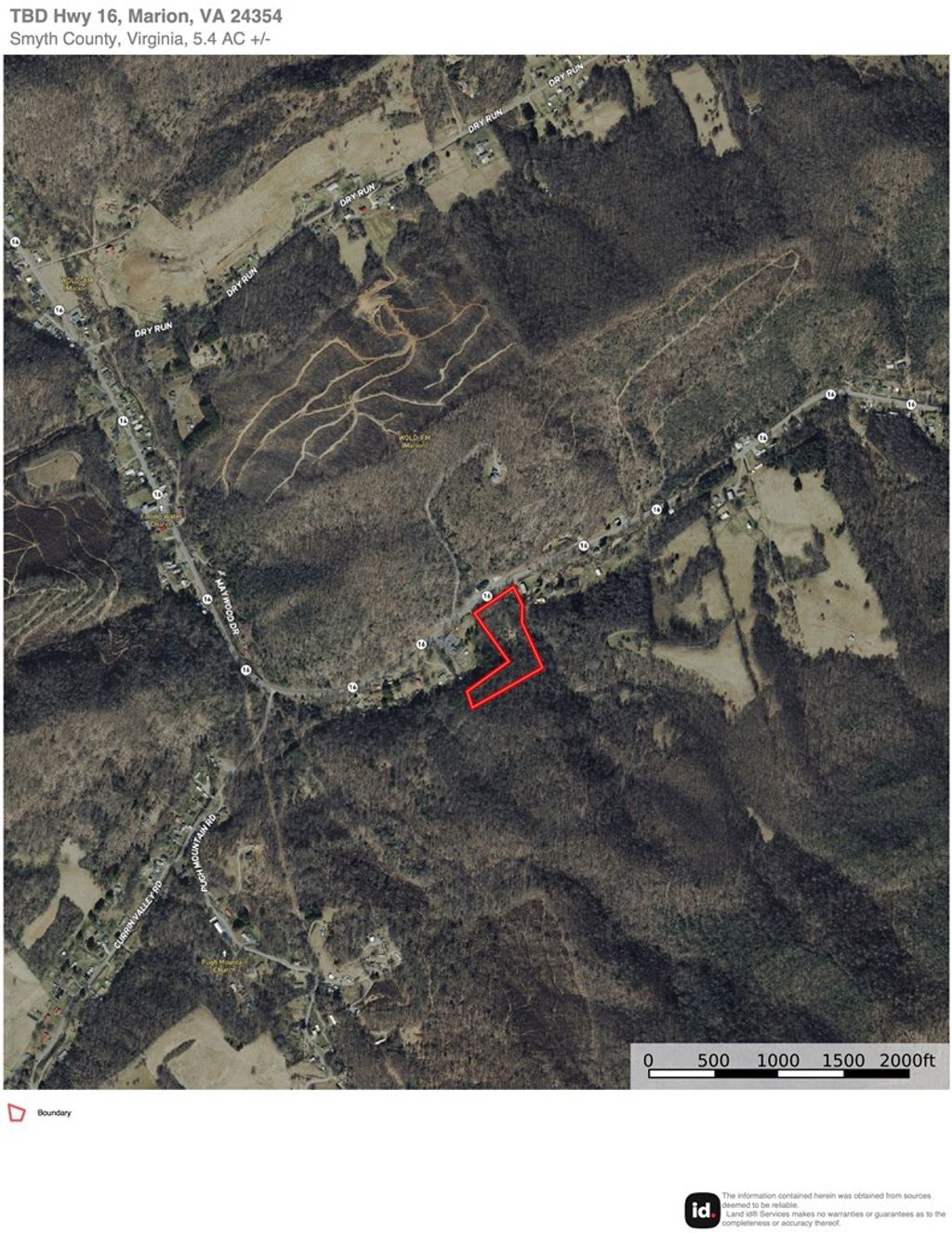Photo of Tbd Highway 16 #59-3-3B, Marion, VA 24354 (MLS # 109423)