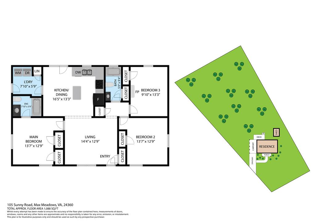 Max Meadows, Virginia 24360, United States, 3 Bedrooms Bedrooms, ,2 BathroomsBathrooms,Residential,Pending,126426