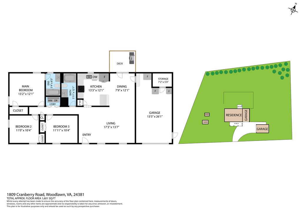 Woodlawn, Virginia 24381, United States, 3 Bedrooms Bedrooms, ,2 BathroomsBathrooms,Residential,Active,161883