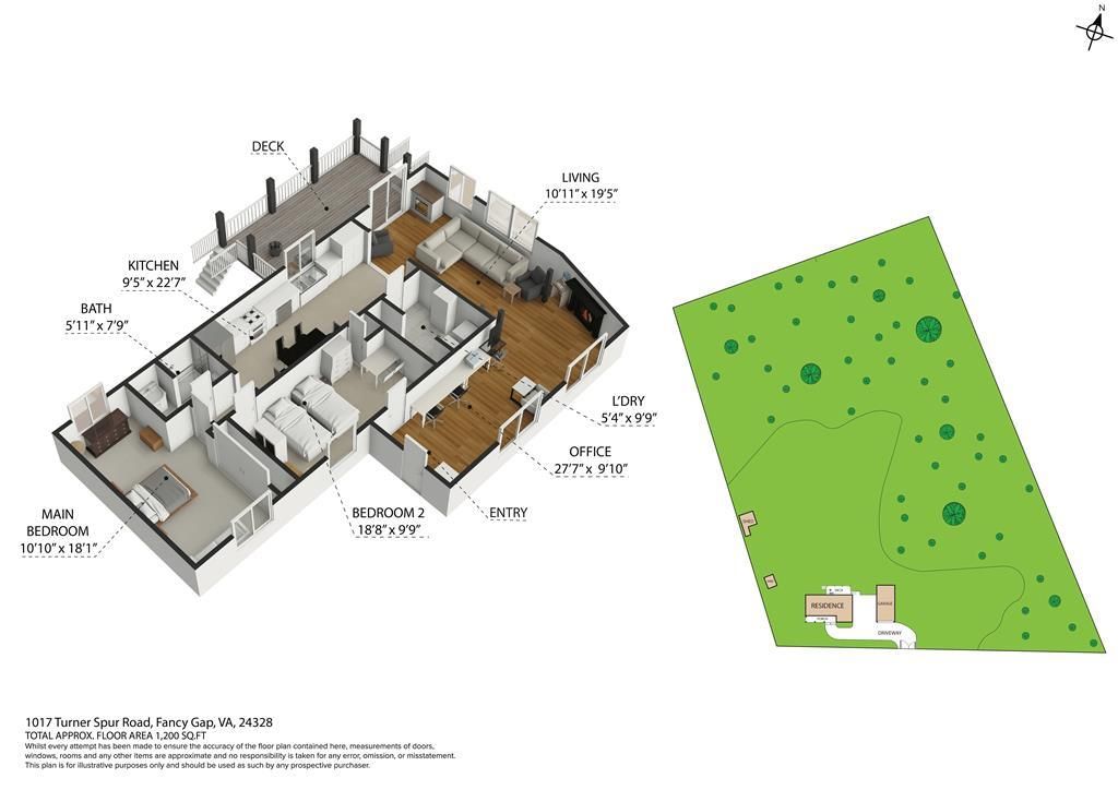 Photo of 1017 Turner Spur Rd, Fancy Gap, VA 24328 (MLS # 105947)