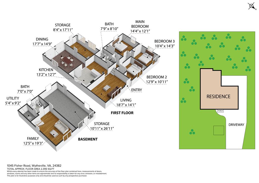 Wytheville, Virginia 24382, United States, 3 Bedrooms Bedrooms, ,2 BathroomsBathrooms,Residential,Active,130876