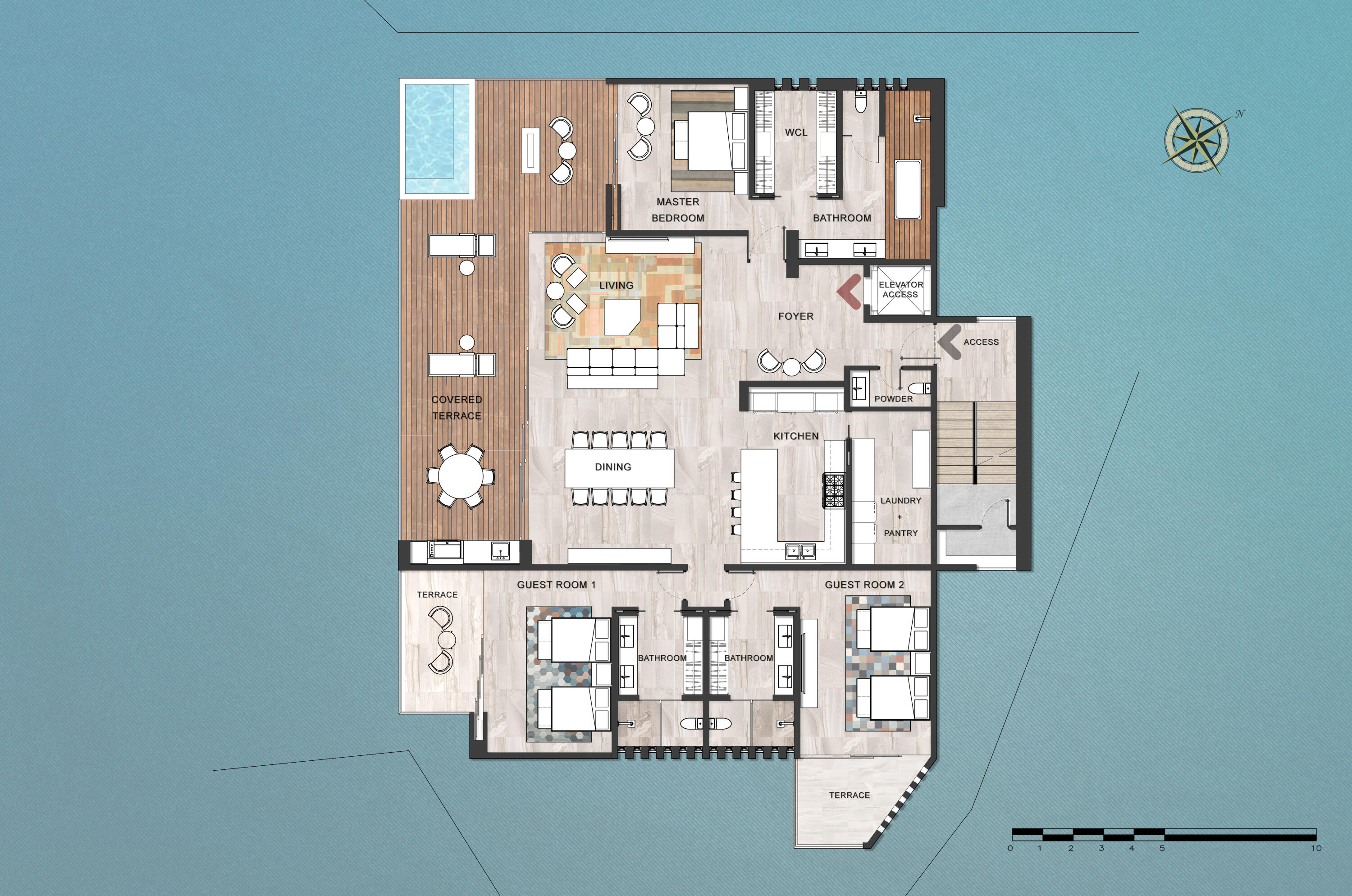 Cabo Corridor, Mexico, 3 Bedrooms Bedrooms, ,4 BathroomsBathrooms,Residential,Active,135369