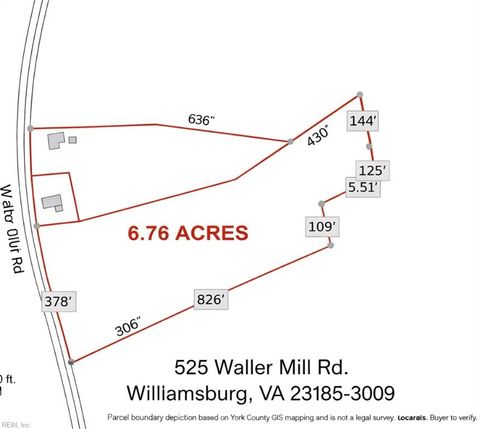 525 Waller Mill RD Williamsburg VA 23185