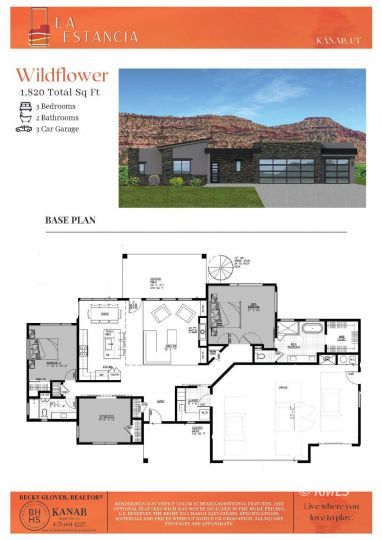 Kanab, Utah 84741, United States, 3 Bedrooms Bedrooms, ,2 BathroomsBathrooms,Residential,Pending,84011