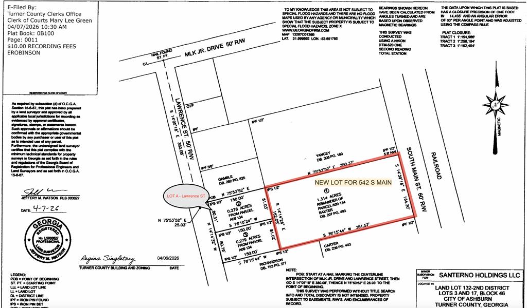 Lot A Lawrence Street