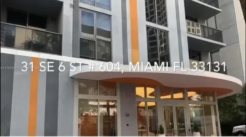 31 SE 6th St Unit 604, Miami, FL 33131 - MLS#: A11762032