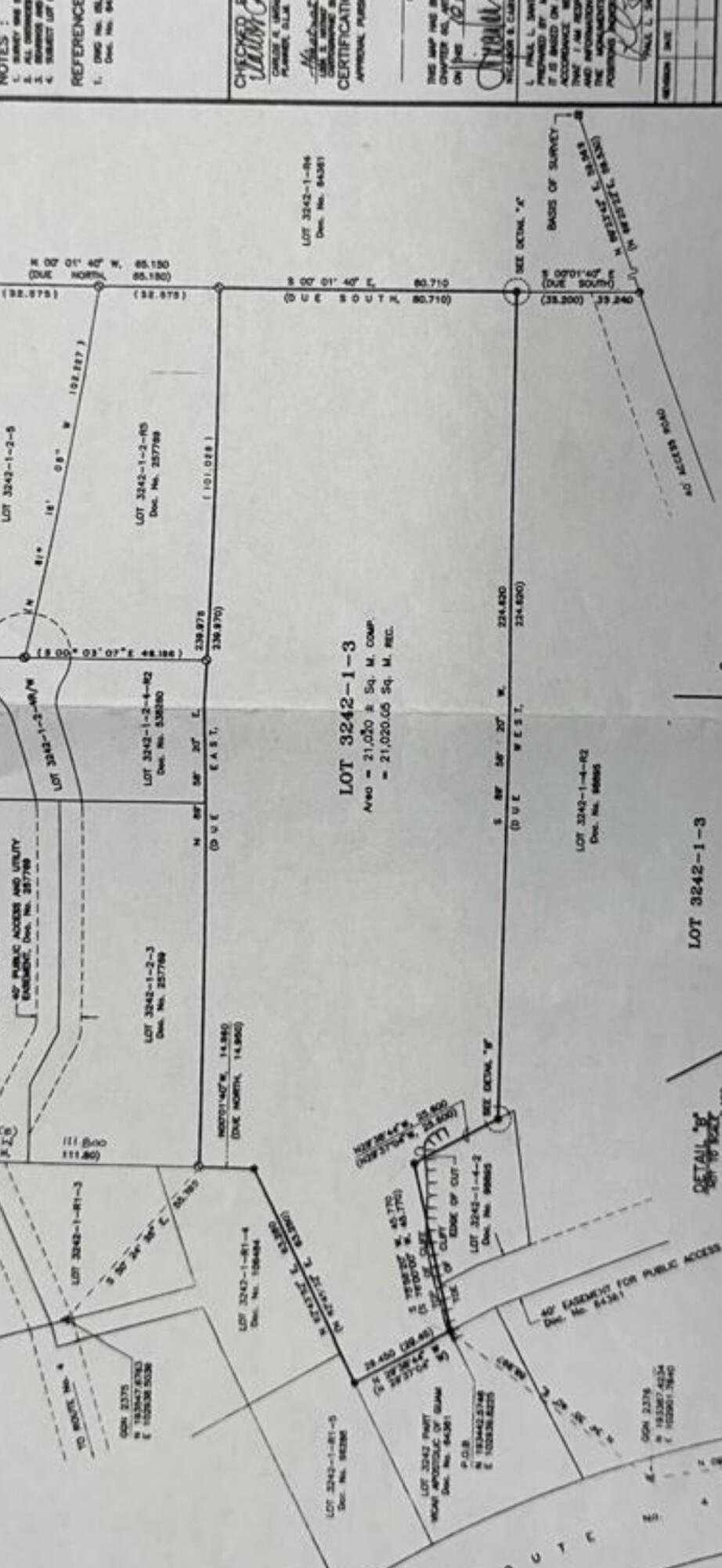 L3242-1-3 Off of Route 4, Chalan Pago