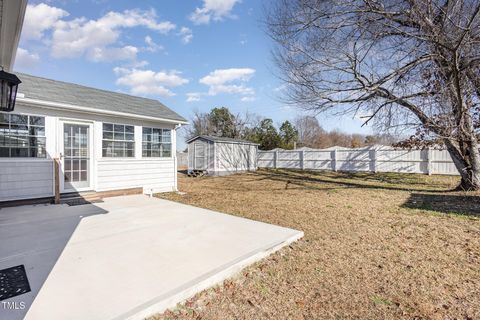 A home in Fuquay Varina