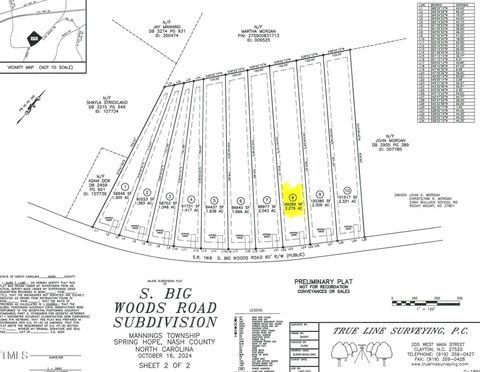 Lot 8 S Big Woods Road Spring Hope NC 27882