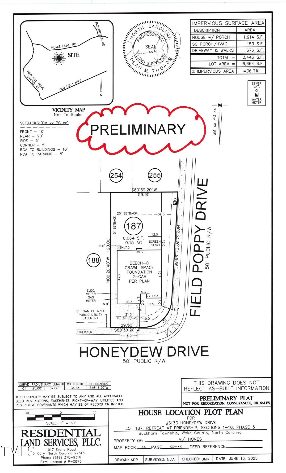 3133 Honeydew Drive Lot 187