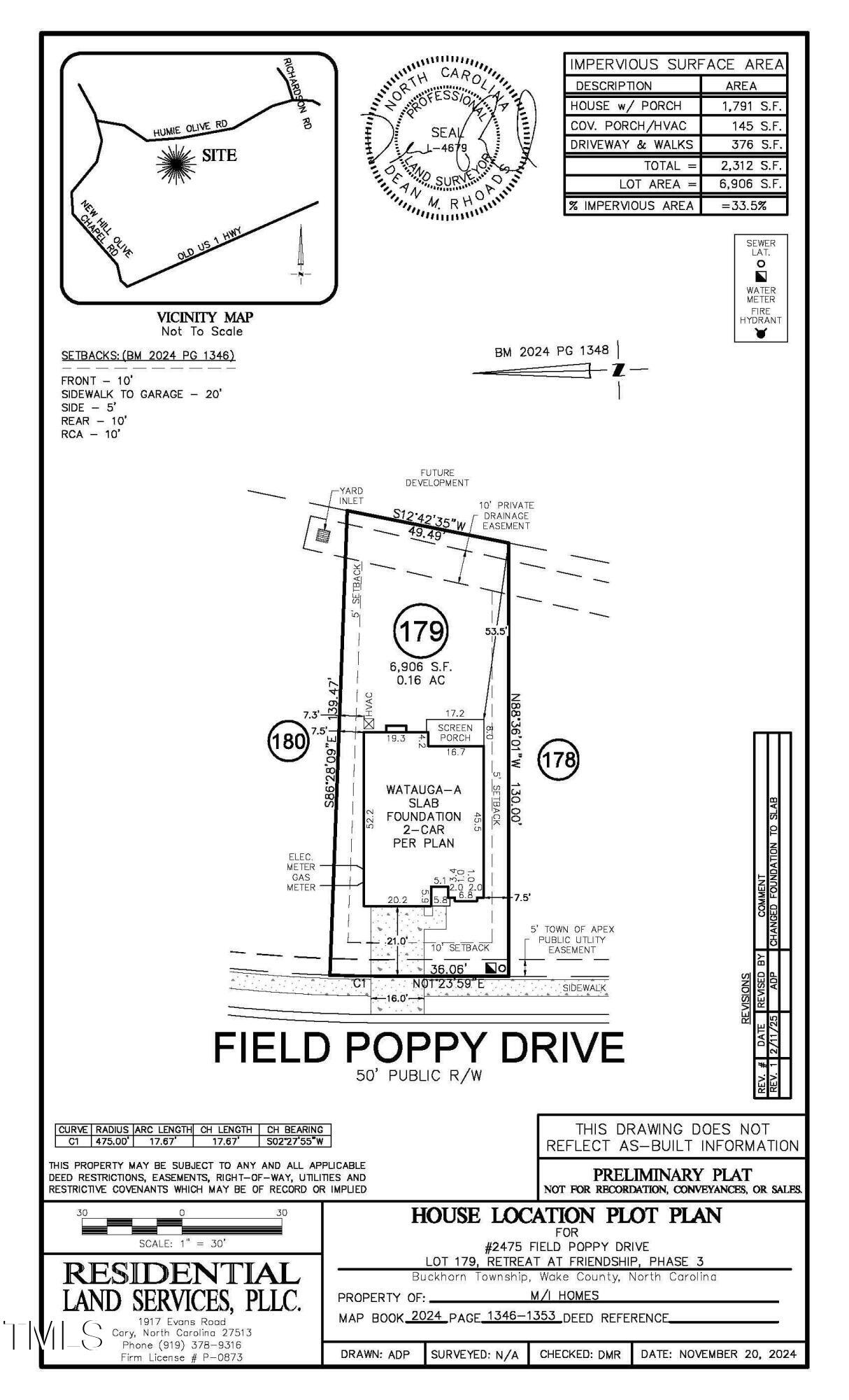 2475 Field Poppy Drive Lot 179