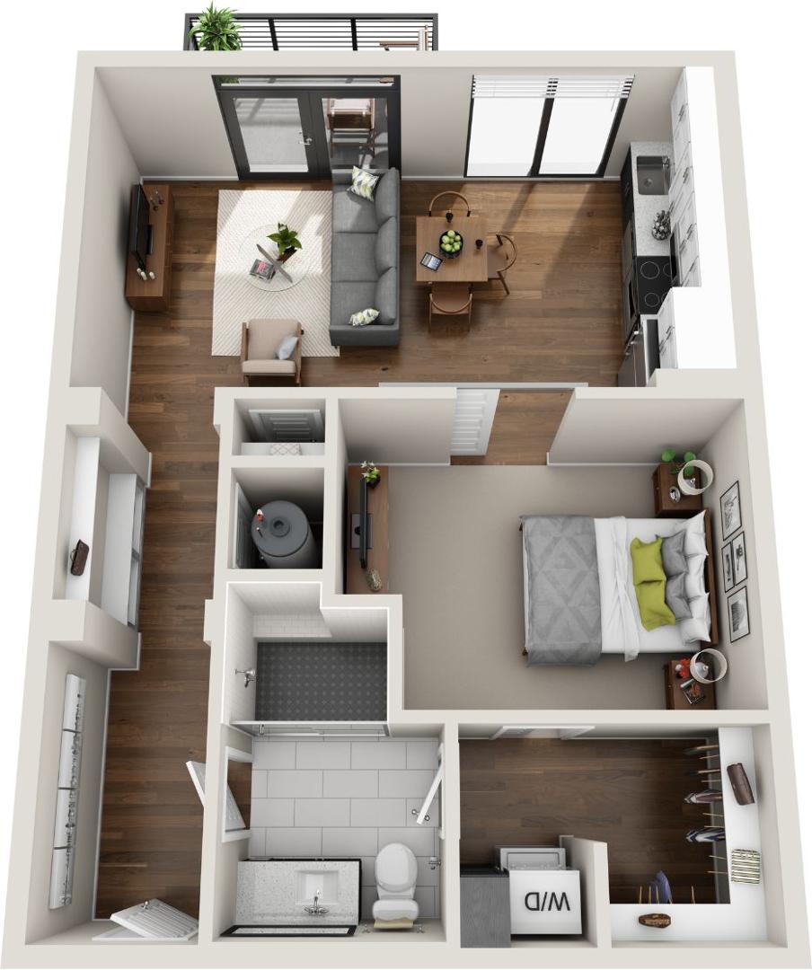 Durham, North Carolina 27701, United States, 1 Bedroom Bedrooms, ,1 BathroomBathrooms,Residential,Active,44103