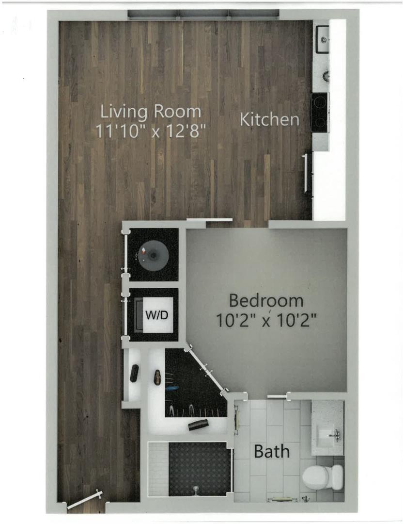 Durham, North Carolina 27701, United States, 1 Bedroom Bedrooms, ,1 BathroomBathrooms,Residential,Active,44086