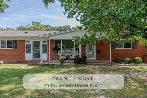 243 Nicks Graham NC 27253
