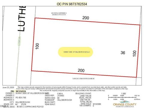 2332 Luther Drive S Hillsborough NC 27278