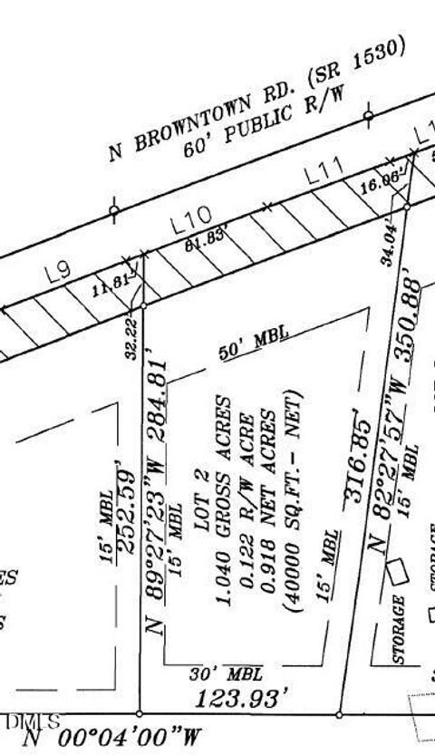 Lot 2 N Browntown Road Battleboro NC 27809