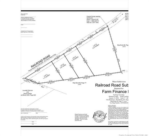 Lot C Railroad Road Orrum NC 28369