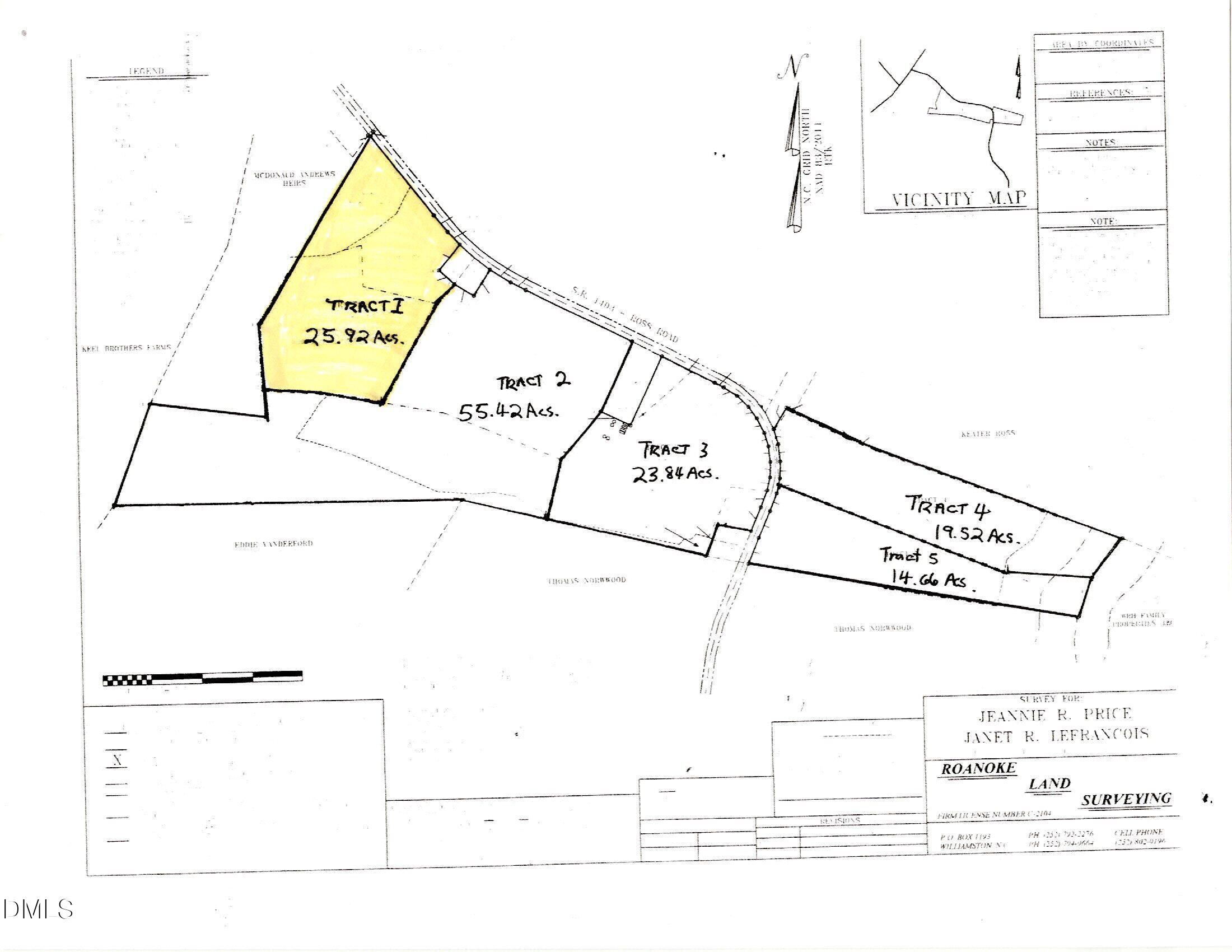 Tract 1 1676 Ross Road