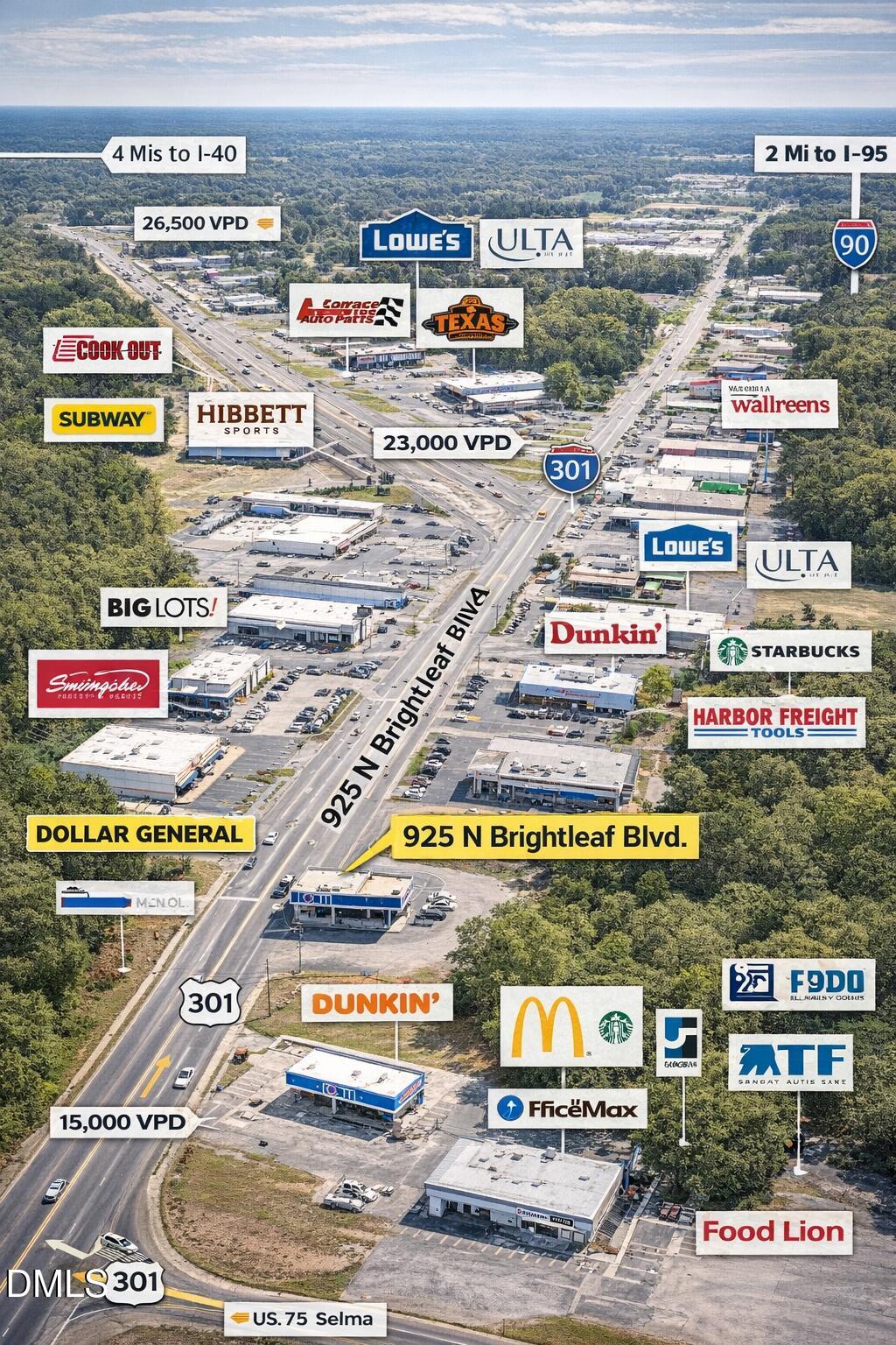 925 N Brightleaf Boulevard