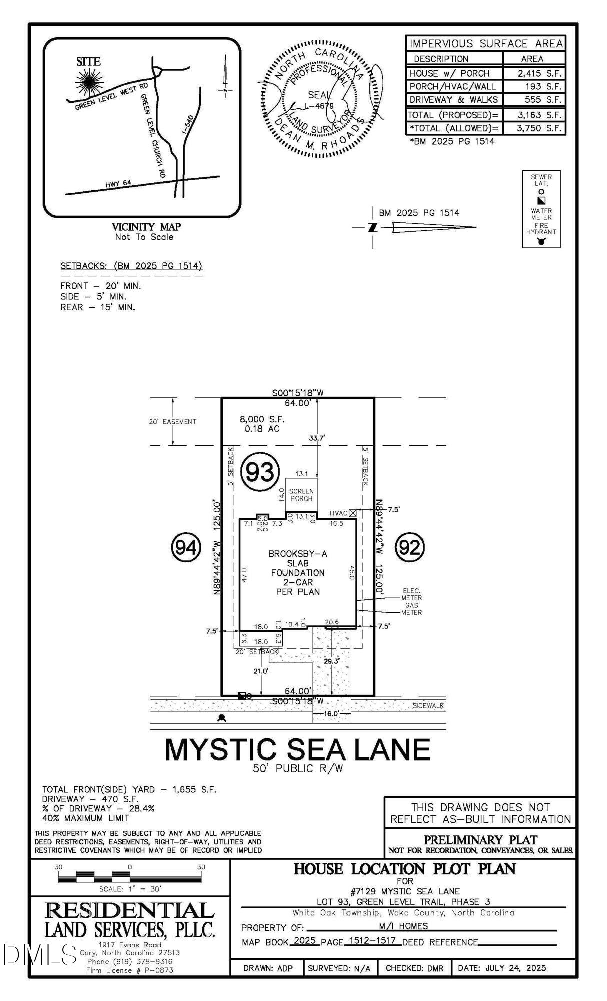7101 Mystic Sea Lane Lot 100