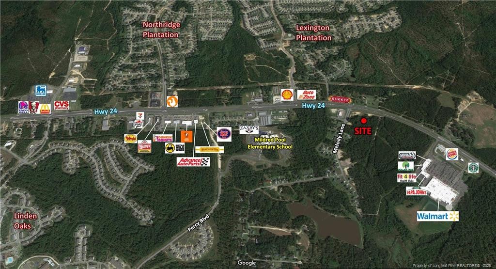 Hwy 24/87 & Melody Lane